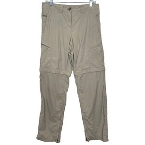 ExOfficio BugsAway Convertible Pants Beige Women's 6 Insect Shield Hiking